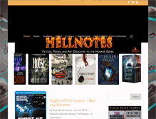 Tablet Screenshot of hellnotes.com
